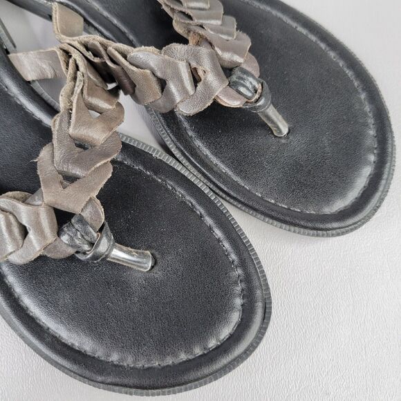 Seychelles Womens Flip Flops Braided Slip On Comfort Flat Leather Brown Size 6 - Picture 12 of 12